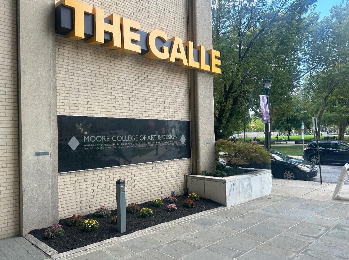 A new architectural addition, The Galleria, is located on the University of Pennsylvania campus, enhancing the landscape.